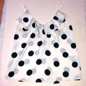 Banana Republic polkadot top